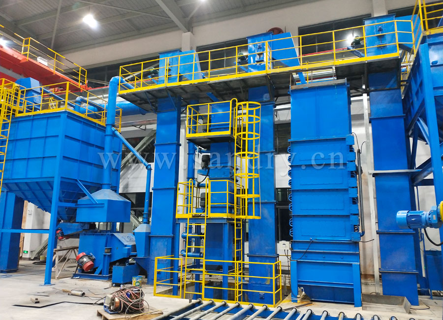 年产2000-3000T树脂砂出产线